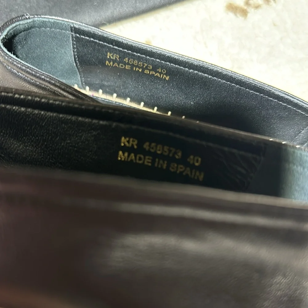 YSL Logo Espadrille Flat